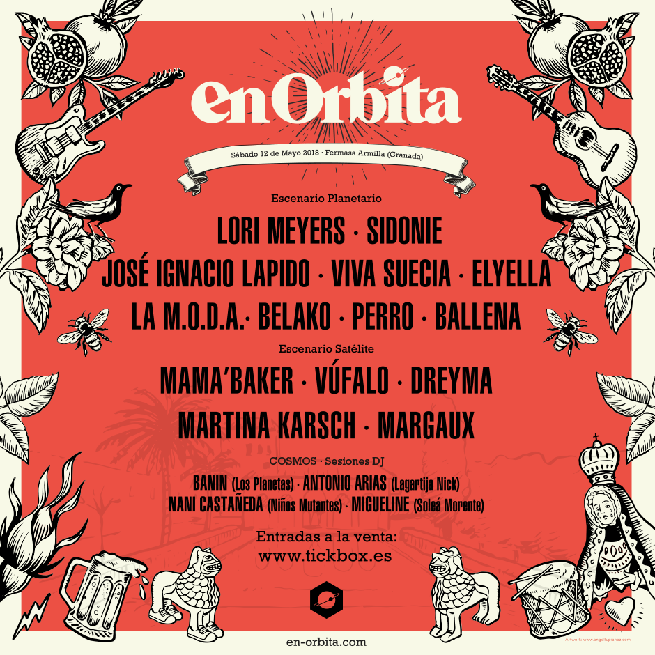 Cartel del festival En Orbita