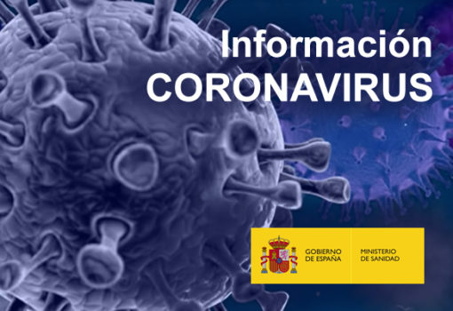 Cartel del Coronavirus (Ministerio de Sanidad)